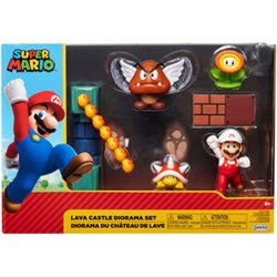 BLISTER DIORAMA CASTILLO DE LAVA SUPER MARIO NINTENDO