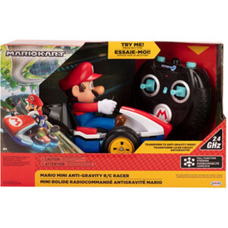 COCHE MINI RC RACER MARIO KART NINTENDO RADIO CONTROL