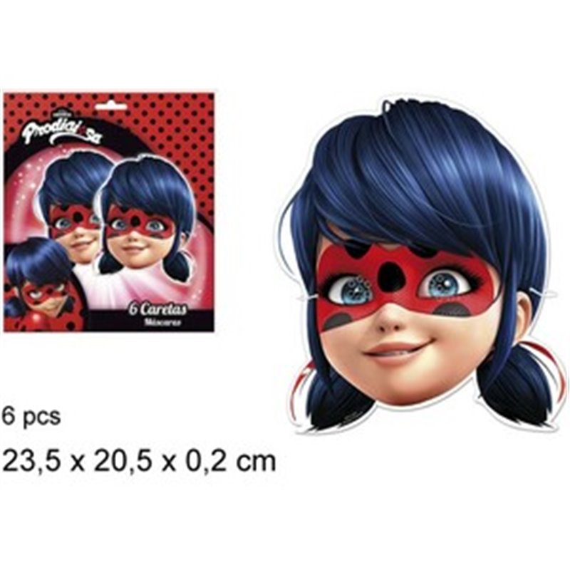 CARETAS LADYBUG 6UNDS