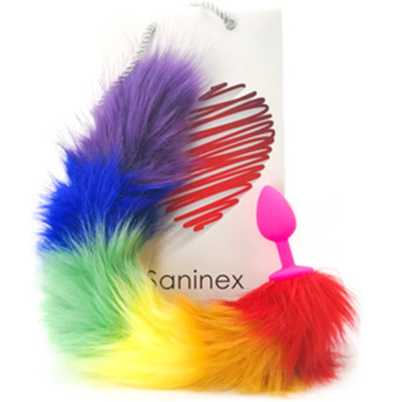 SANINEX SENSATION - PLUG COLA ARCOIRIS UNISEX