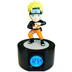 FIGURA DESPERTADOR NARUTO UZUMAKI NARUTO SHIPPUDEN 20CM