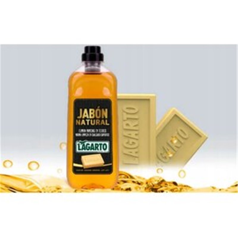 JABON LAGARTO NATURAL LIQUIDO 1L