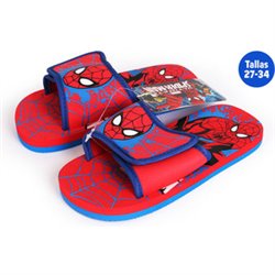 ZAPATILLAS VERANO NIÑOS CON VELCRO SPIDERMAN TALLA 27