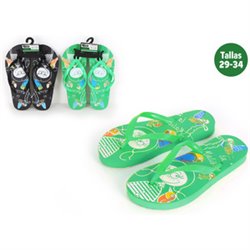 ZAPATILLAS PLAYA NIÑOS DOLLS VERDE TALLA 29