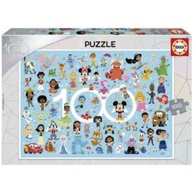 PUZZLE 100 PZAS. DISNEY MULTI.....