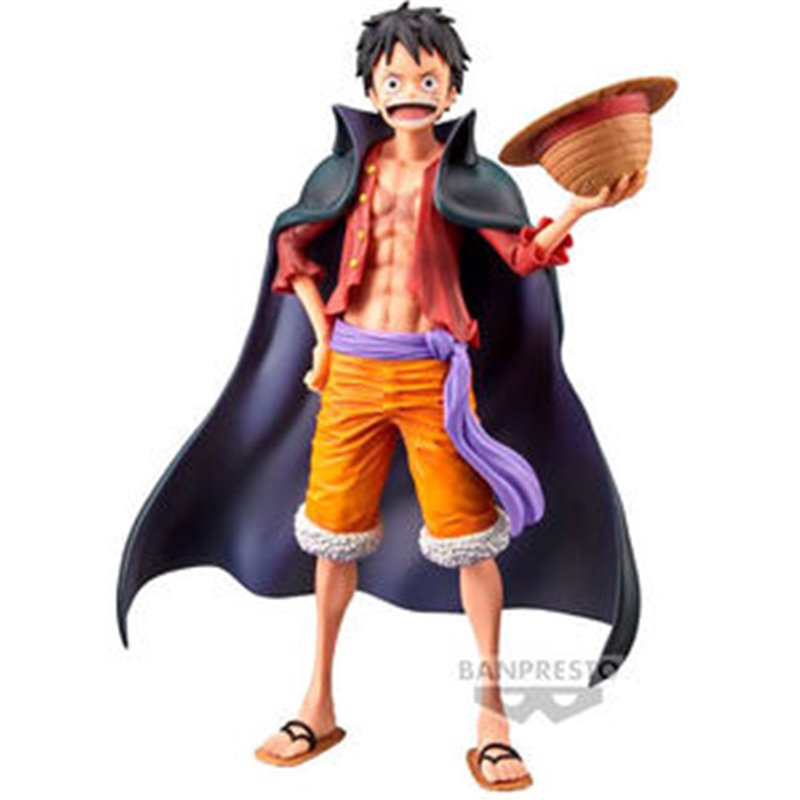 FIGURA D LUFFY MONKEY GRANDISTA NERO ONE PIECE 27CM