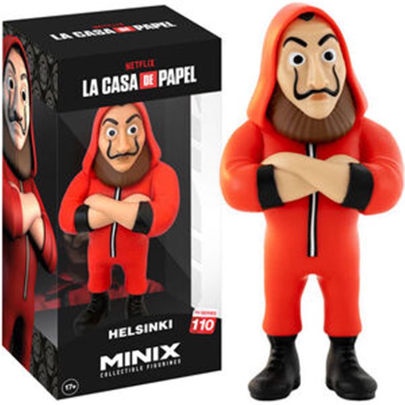 FIGURA MINIX HELSINKI LA CASA DE PAPEL 12CM