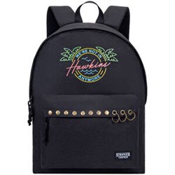 MOCHILA HAWKINS NEON STRANGER THINGS 43CM