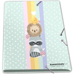 CARPETA A4 BOSQUE KAWANIMALS SOLAPAS