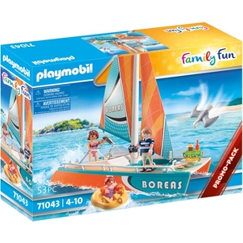 PLAYMOBIL FAMILY CATAMARÁN