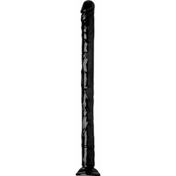 DILDO FLEXIBLE REALÍSTICO 50CM - NEGRO