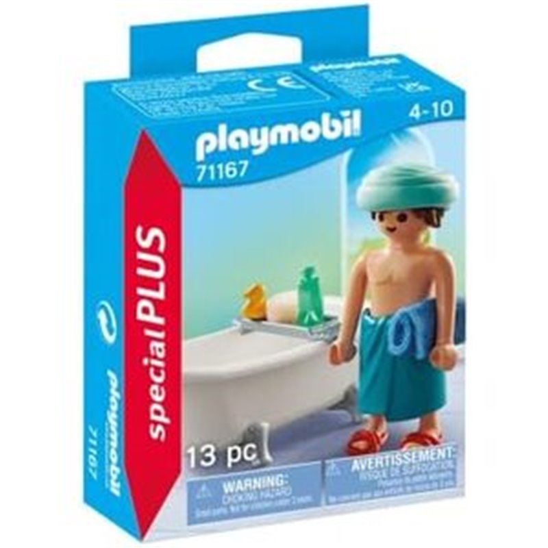 HOMBRE EN LA BAÑERA PLAYMOBIL