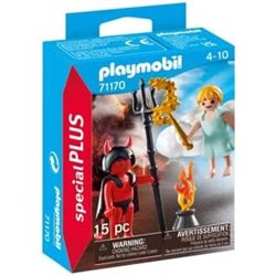 ANGEL Y DIABLO PLAYMOBIL