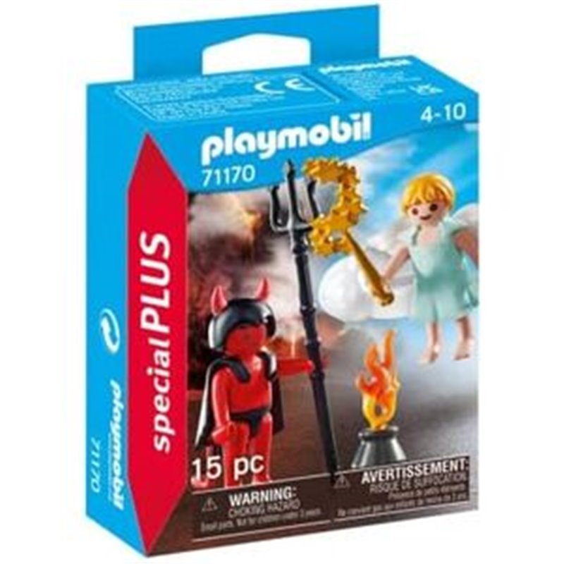 ANGEL Y DIABLO PLAYMOBIL