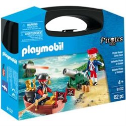 MALETIN PIRATA Y SOLDADO PLAYMOBIL