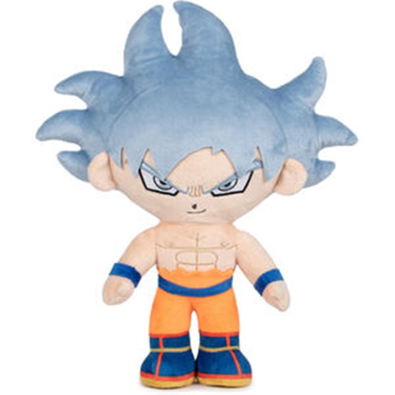 PELUCHE GOKU ULTRA INSTINCT UNIVERSE SURVIVAL DRAGON BALL SUPER 29CM