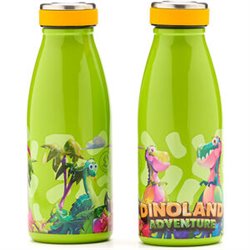 BOTELLA DINOLAND TERMO 400ML WATER REVOLUTION