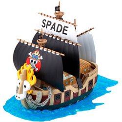 FIGURA MODEL KIT BARCO SPADE PIRATES SHIP ONE PIECE 15CM