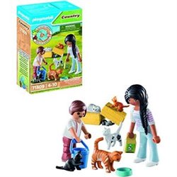 FAMILIA DE GATOS PLAYMOBIL