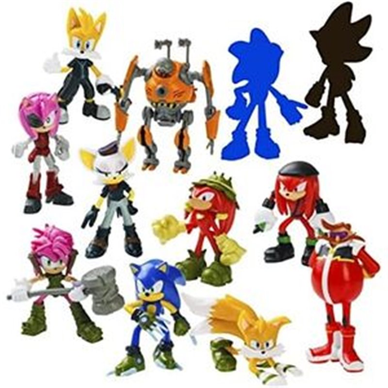 PACK 12 FIGURAS SONIC DELUXE