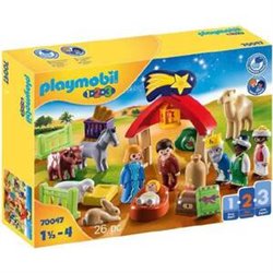 MI PRIMER BELEN PLAYMOBIL 1.2.3