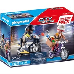 PLAYMOBIL CITY ACTION STARTER PACK FUERZAS ESPECIALES Y LADRÓN