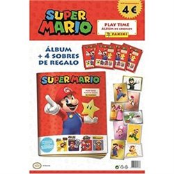 STARTER PACK SUPER MARIO ALBUM+4SOB