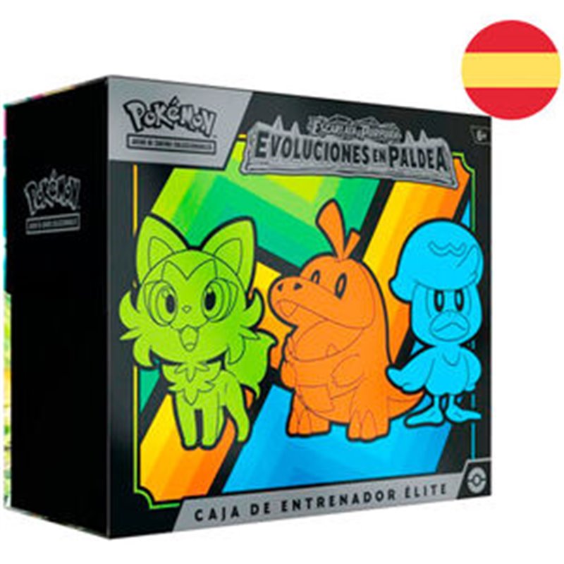 ESTUCHE CARTA JUEGO CARTAS COLECCIONABLES CAJA ELITE POKEMON ESPAÑOL