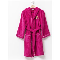 KIDS BATHROBE 380GSM 100% COTTON ROSA KIDS