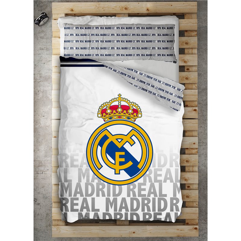 FUNDA NORDICA EMBLEMA REAL MADRID