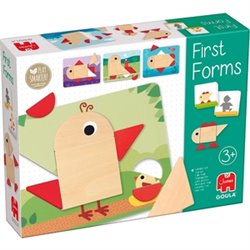 JUEGO PREESCOLAR CON RETOS GOULA FIRST FORMS + 3 AÑOS