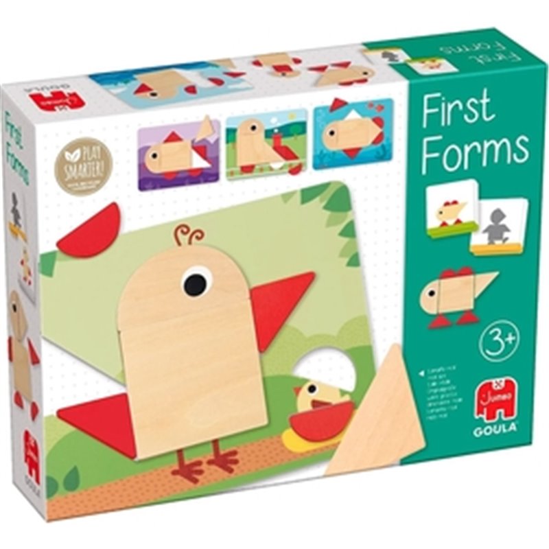 JUEGO PREESCOLAR CON RETOS GOULA FIRST FORMS + 3 AÑOS