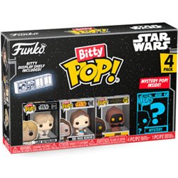 BLISTER 4 FIGURAS BITTY POP STAR WARS LUKE