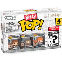 BLISTER 4 FIGURAS BITTY POP HARRY POTTER HERMIONE