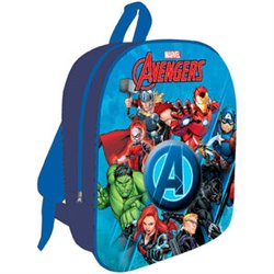 MOCHILA 3D LOS VENGADORES AVENGERS MARVEL 30CM