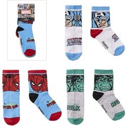 PACK CALCETINES 3 PIEZAS AVENGERS