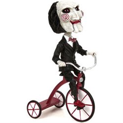 FIGURA JIGSAW PUPPET SAW HEAD KNOCKER 20CM