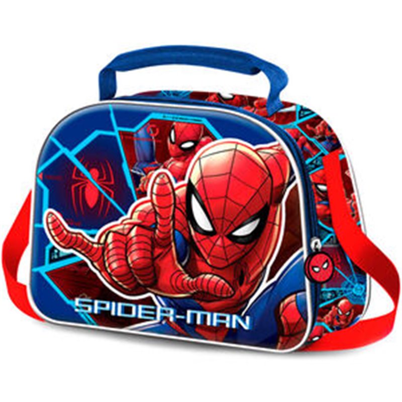 BOLSA PORTAMERIENDAS 3D BRAVE SPIDERMAN MARVEL