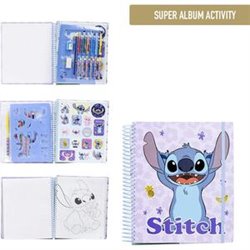 ALBUM ACTIVIDADES COLOREABLE STITCH