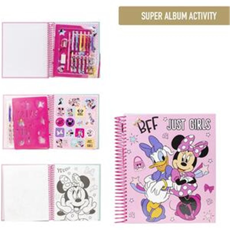 ALBUM ACTIVIDADES COLOREABLE MINNIE