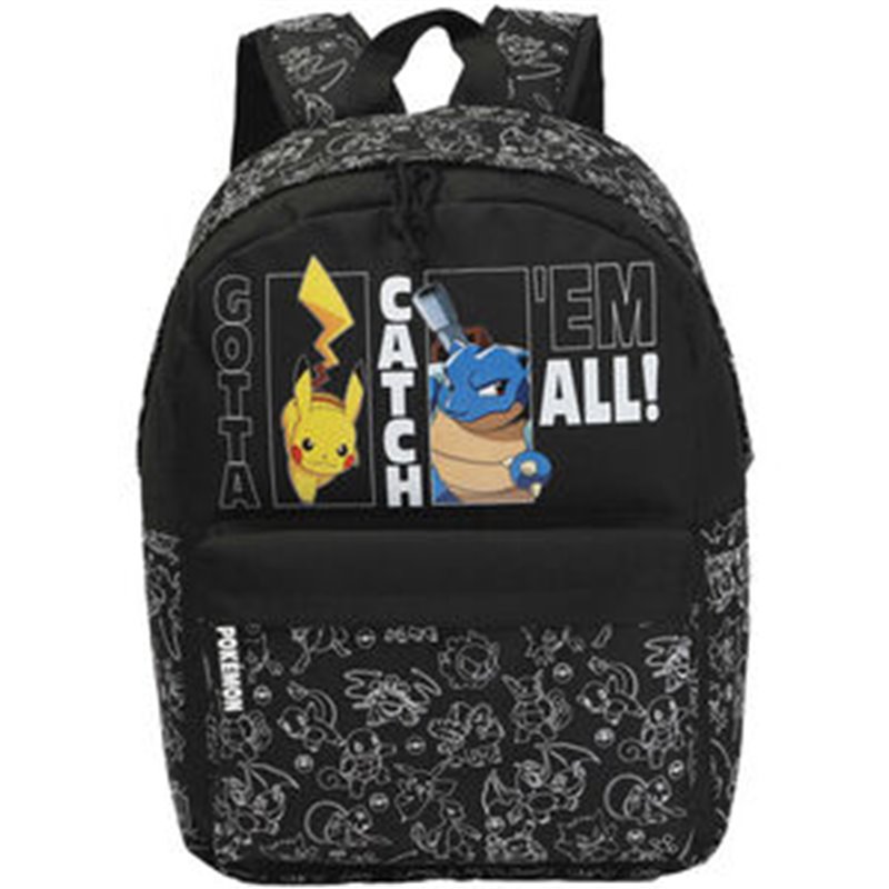 MOCHILA POKEMON ADAPTABLE 40CM