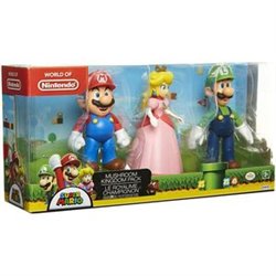 BLISTER 3 FIGURAS SUPER MARIO BROS 10CM