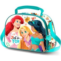 BOLSA PORTAMERIENDAS 3D JUTS BE YOU PRINCESAS DISNEY