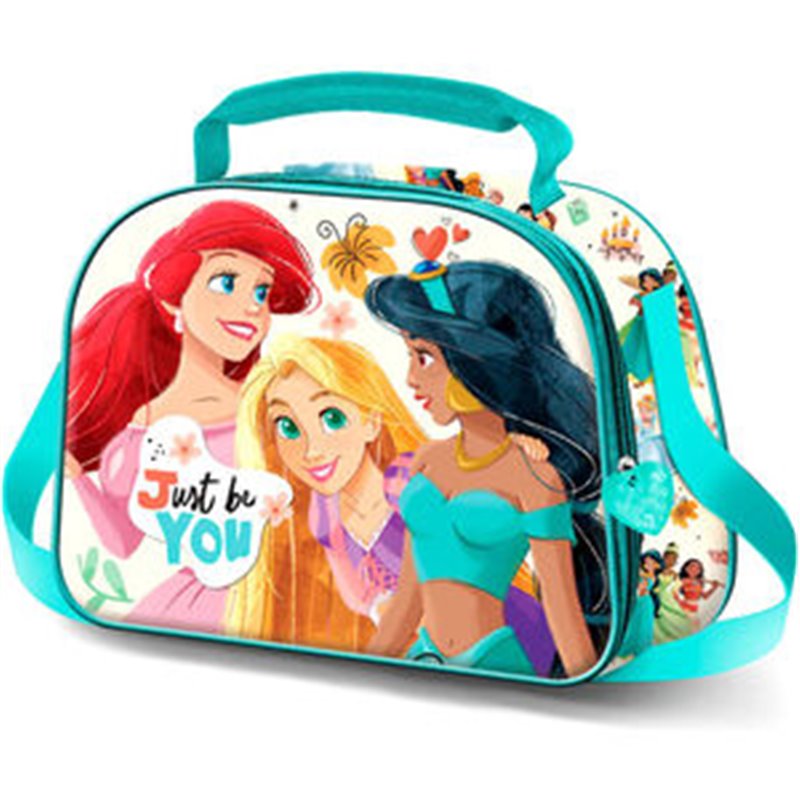 BOLSA PORTAMERIENDAS 3D JUTS BE YOU PRINCESAS DISNEY