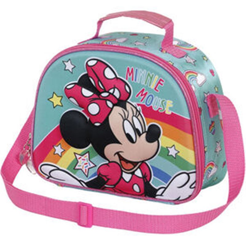 BOLSA PORTAMERIENDAS 3D COLORS MINNIE DISNEY