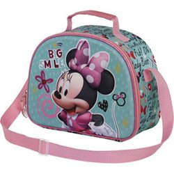 BOLSA PORTAMERIENDAS 3D BIG SMILE MINNIE DISNEY