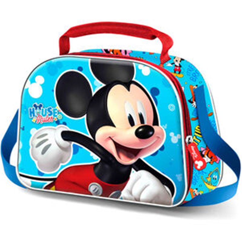 BOLSA PORTAMERIENDAS 3D HOUSE MICKEY DISNEY