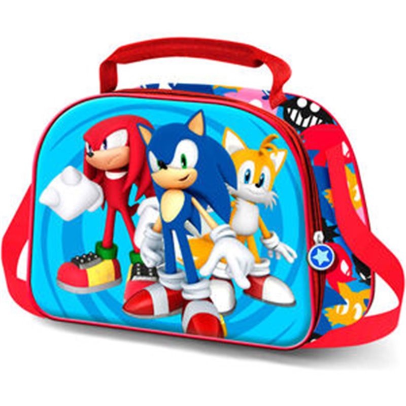 BOLSA PORTAMERIENDAS 3D FRIENDS SONIC THE HEDGEHOG