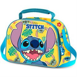 BOLSA PORTAMERIENDAS 3D GRUMPY STITCH DISNEY