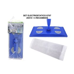 MOPA ELECTROSTATICA + 4 RECAMBIOS